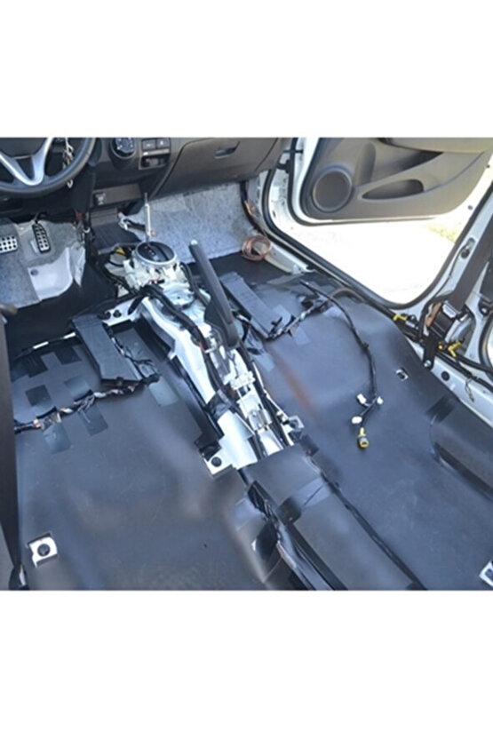 Oto Ses Yalıtımı Kendinden Yapışkanlı Kaucuk Köpügü 6 Mm 100x100 Alev Yaymaz