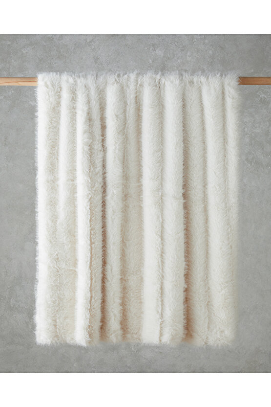 Soffice Tv Battaniye 150x180 cm Beyaz