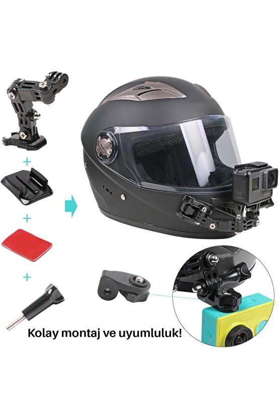 XT91 KASK TELEFON VE AKSİYON KAMERA TUTUCU