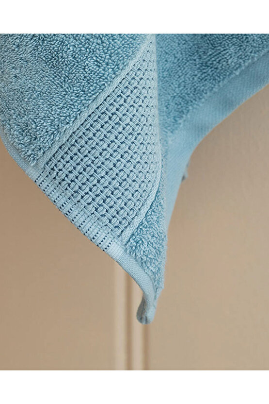 Deluxe Low Twist Pamuklu Yüz Havlusu 50x90 cm Gül Kurusu