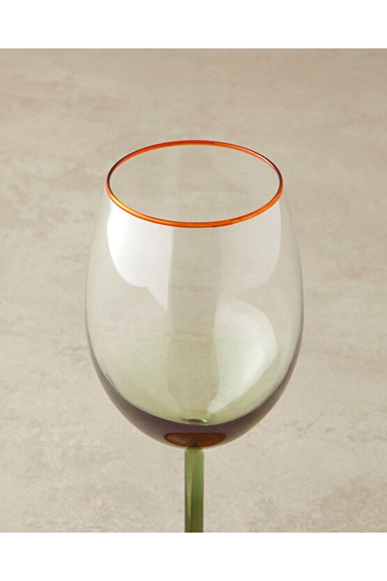 Citrus Cam 3lü Kadeh Amber-Yeşil