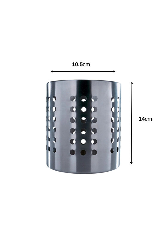 Paslanmaz A Kalite Metal Kaşıklık | Delikli Çatal Bıçak Ve Kepçelik