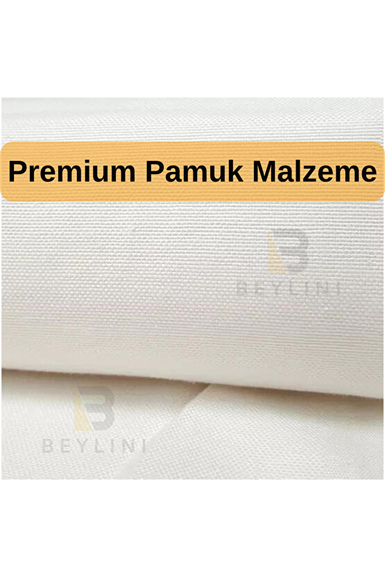 BEYLİNİ Pamuk Kamp Hamağı 180KG Taşıyabilir Çift Halat Dayanıklı Taşınabilir Çantalı Hamak 230CM