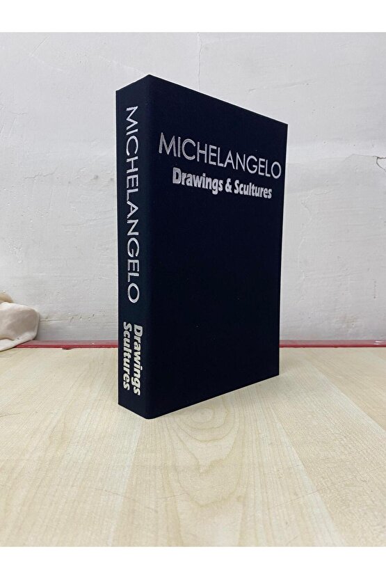 Kumaş Kaplı Dekoratif Kitap Görünümlü Kutu 1 Adet