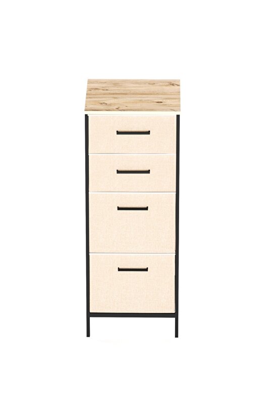 Çocuk 4 Çekmeceli Komodin Sehpa