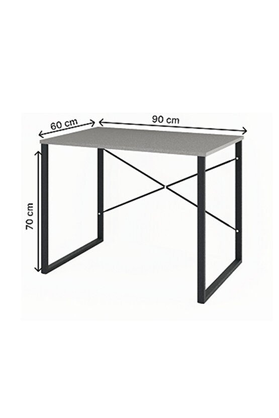 Bilgisayar Masası Çalışma Laptop Masası Beyaz 1181