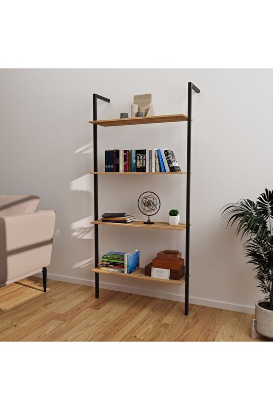 Kitaplık Ofis Rafı Çalışma Odası Kitaplık 1042