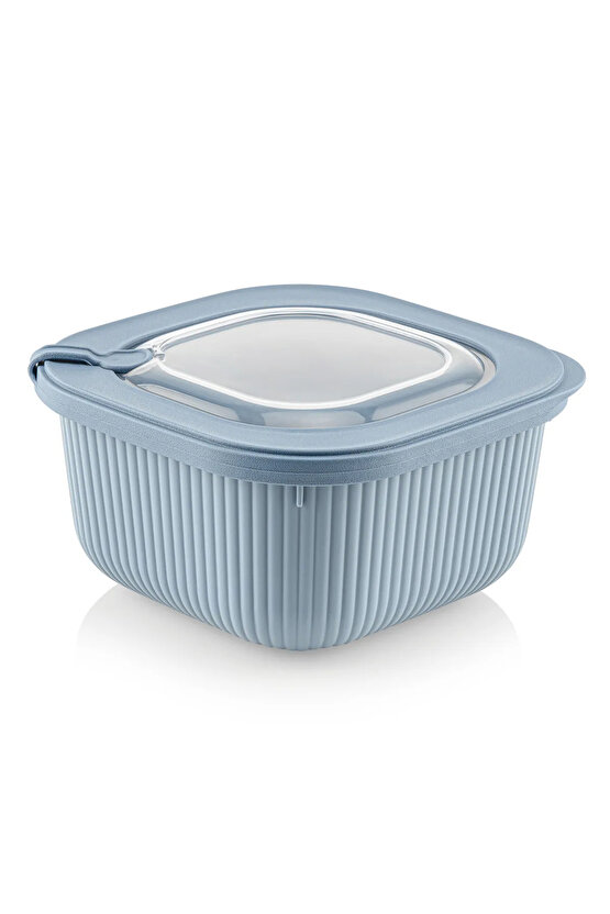 3lü Mikrodalga Ve Difrize Uygun Vip Kapaklı Özel Saklama Kabı Seti Bej