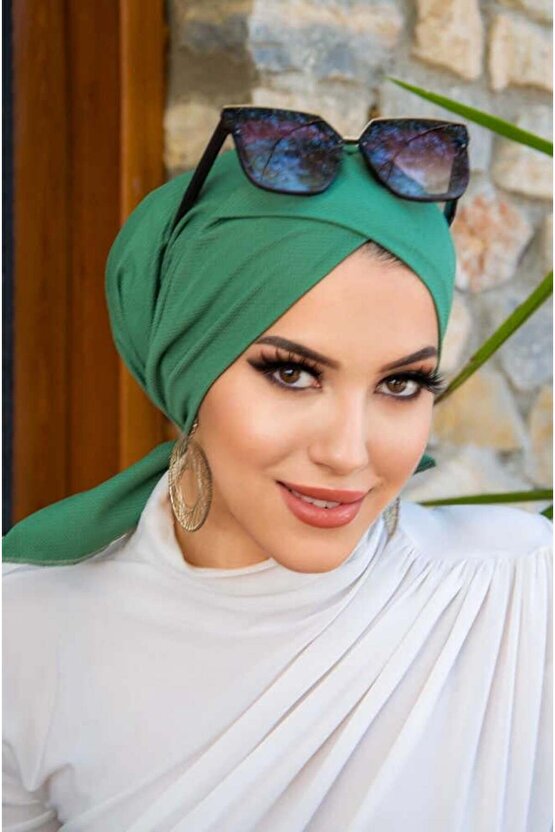 Bahar Yeşili Çapraz Bantlı Bone