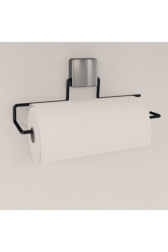 Decorev Süper Yapışkanlı Metal Yapıştırıcılı Siyah Rulo Havluluk Dc-5057