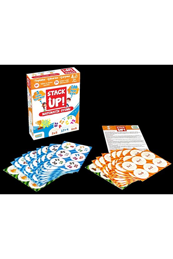 Stack Up Matematik Öğreniyorum! - Matematik Aktivite Oyunu - Matematik Kelime Oyunu - Akıl Oyunu Zek