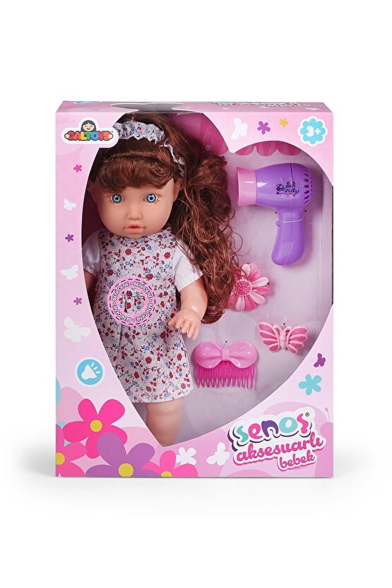 Senoş Aksesuarlı Bebek - Türkçe Konuşan Senoş Et Bebek - Konuşan Bebek - Senoş Bebek - Kuaför Et Beb