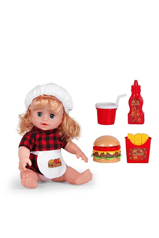 Maide Burger Yiyor - Türkçe Konuşan Maide Et Bebek - Konuşan Bebek - Maide Bebek - Maide Burger Bebe