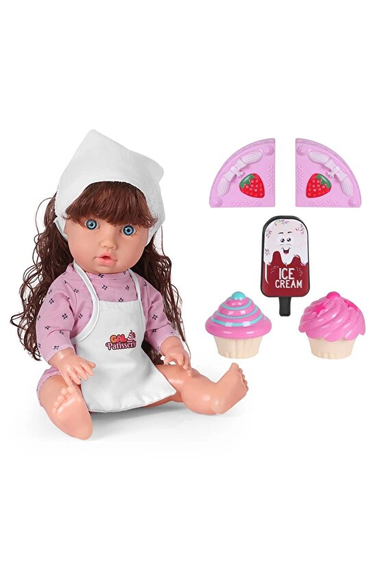 Senoş Pasta Yiyor - Türkçe Konuşan Senoş Et Bebek - Konuşan Bebek - Senoş Bebek - Pasta Et Bebek - K