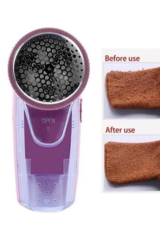 Lüks Şarjlı Tiftik Kazak Toplama Makinesi - Kıyafet Temizleme - Şarjlı Tüy Toplayıcı - Tüy Tplama Ma