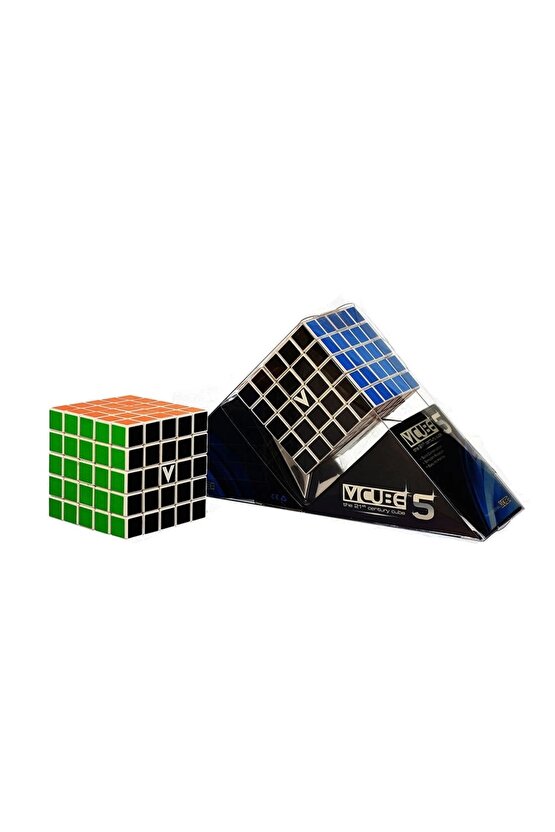 Orijinal V-Cube 5x5 Flat Küp - V-Cube Küp - Zeka Küpü - 5x5 Flat Küp - Akıl Küpü - Akıllı Küp -VCube