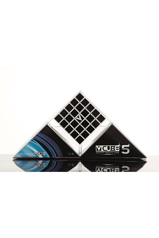 Orijinal V-Cube 5x5 Flat Küp - V-Cube Küp - Zeka Küpü - 5x5 Flat Küp - Akıl Küpü - Akıllı Küp -VCube