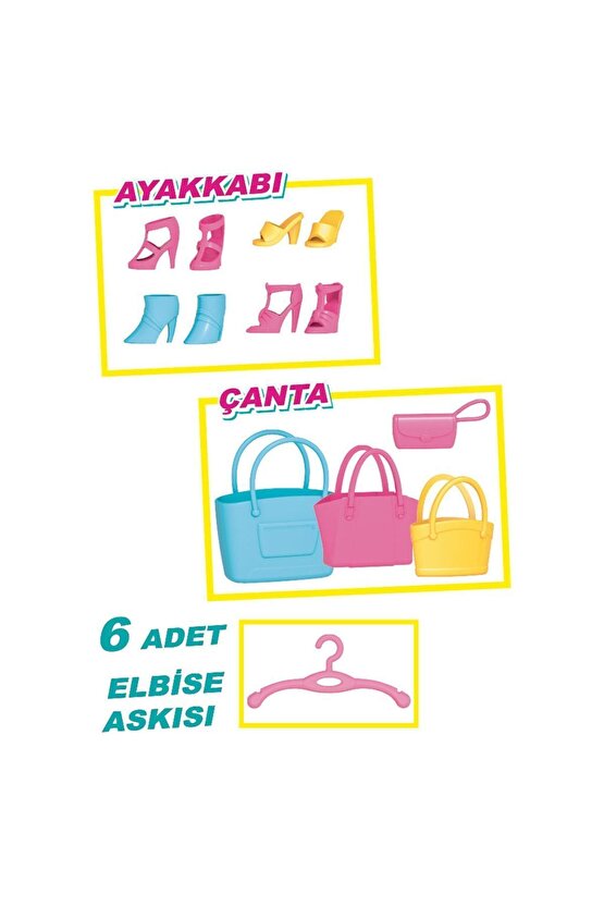 Lindanın Gardırobu - Barbie Dolap - Barbie Giysi Dolabı - Barbie Gardırop - Barbienin Kıyafet Dolap