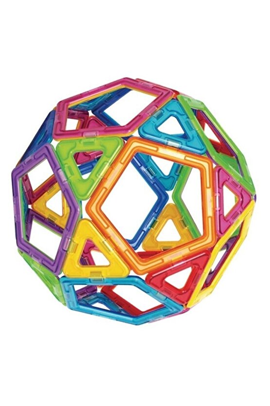 Original Magical Magnet 100 Parça - Orjinal Büyülü Mıknatıs - Mıknatıs Lego - Manyetik Lego Seti