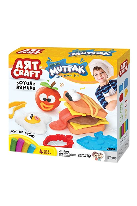 Mutfak Hamur Seti (200 Gr.) - Oyun Hamuru Seti - Hamur Setleri - Hamur Kalıpları