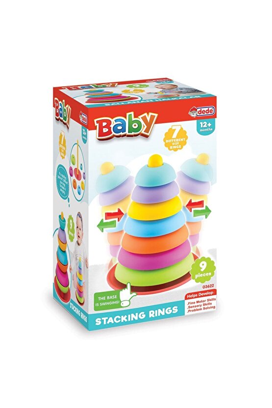 Sallanan Halkalar - Bebek Oyuncakları - Eğitici Oyuncaklar - Bebek Ürünleri