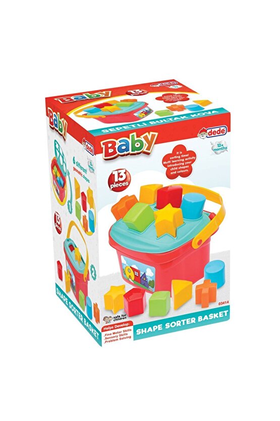 Sepetli Bul Tak Kova - Bebek Oyuncakları - Eğitici Oyuncaklar - Bebek Ürünleri