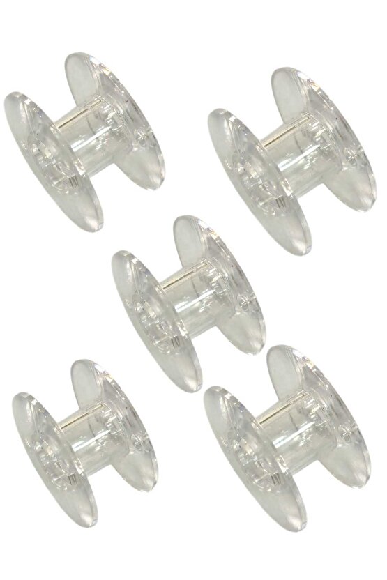 Dikiş Makine Singer Beko Zetina Bindallı Ev Tipi Aile Dikiş Makinası 50 Adet Şeffaf Plastik Masura