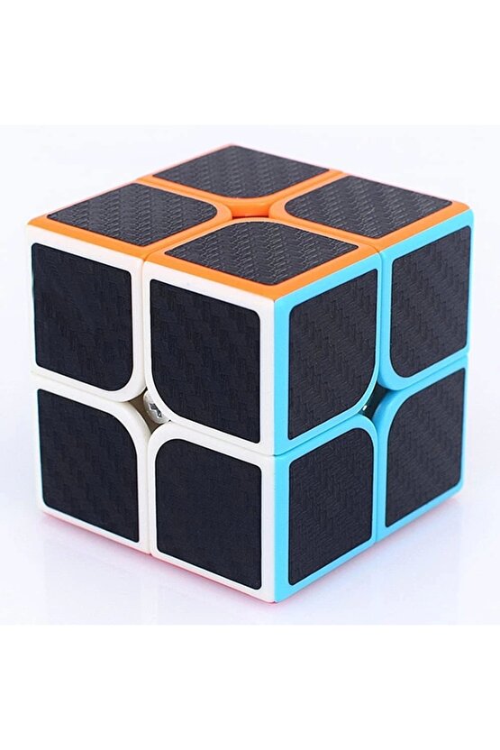 Orijinal MoYu Fiber Karbon 2x2 Küp - Moyu Speed Cube - Moyu Fiber Karbon 2x2 Zeka Küpü - Zeka Küpü -