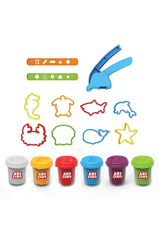 Yetenekli Eller Hamur Seti - Oyun Hamuru Seti - Hamur Setleri - Hamur Kalıpları