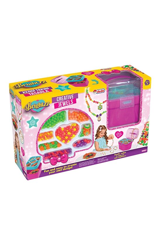 Candy & Ken Sepetli Takı Seti - Takı Setleri - Kolye Seti - Bilezik Seti - Boncuk Seti - Bilye Seti