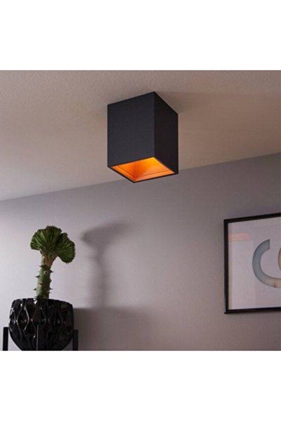 Alüminyum Kasa, Gu10 Duy Dekoratif Sıva Üstü Spot Kasa, Elektrikle Çalışır Spot Lamba (Ampul Hariç)