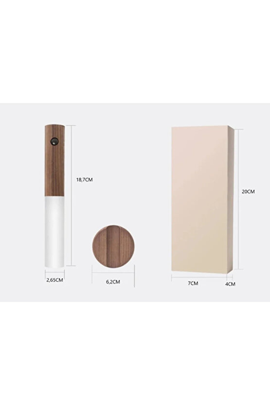 Şarjlı, Sensörlü, Taşınabilir, Magnetli, Çok Amaçlı Led Aplik, Sarjlı Duvar, Masa Üstü, Gece Lambası