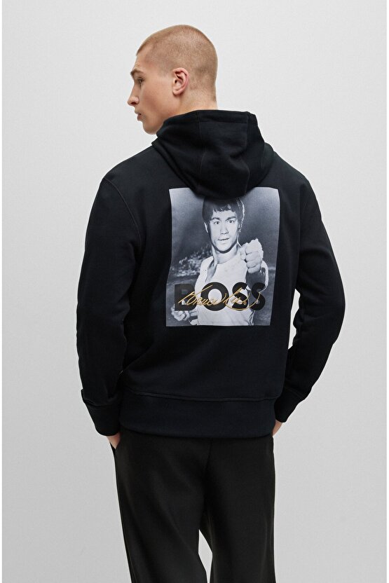 x Bruce Lee Koleksiyonluk Özel Tasarım Unisex Sweatshirt