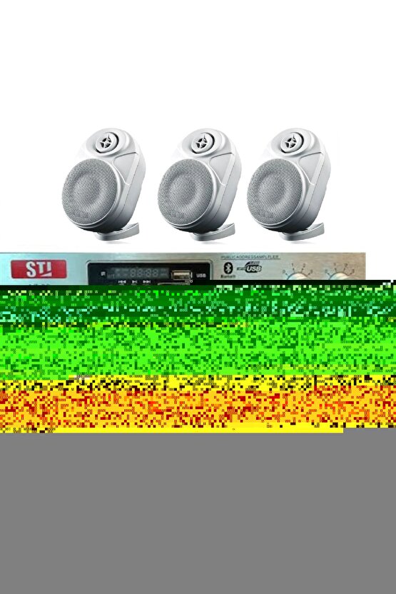 Mağaza Müzik Sistemi Seti Bluetooth Usb Aux