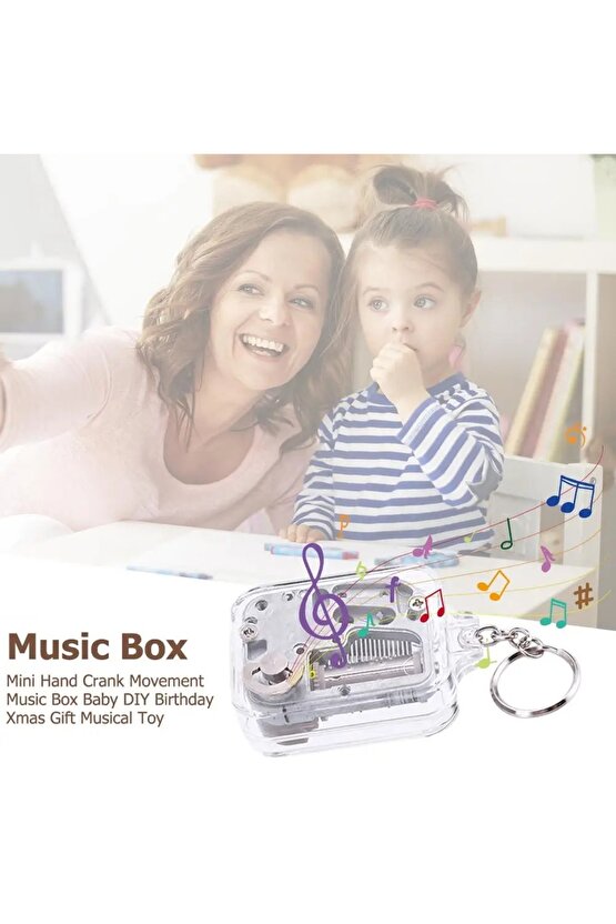 En Güzel Doğum Günü, Sevgiler Günü, Yılbaşı Hediyesi Müzik Kutusu Anahtarlık