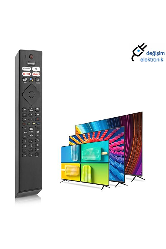 Philips 55OLED80812 Uyumlu Android Tv Kumandası