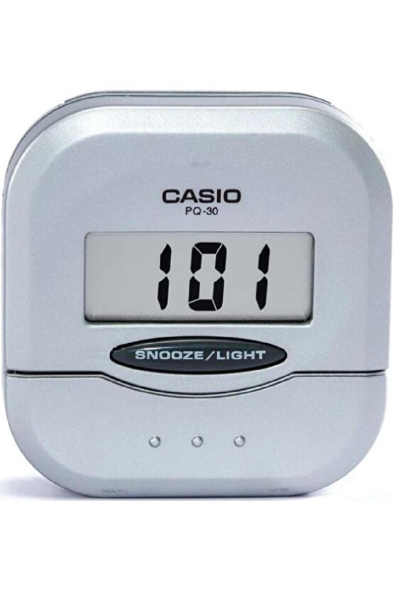 PQ-30-8DF Alarmlı Led Masa Saati