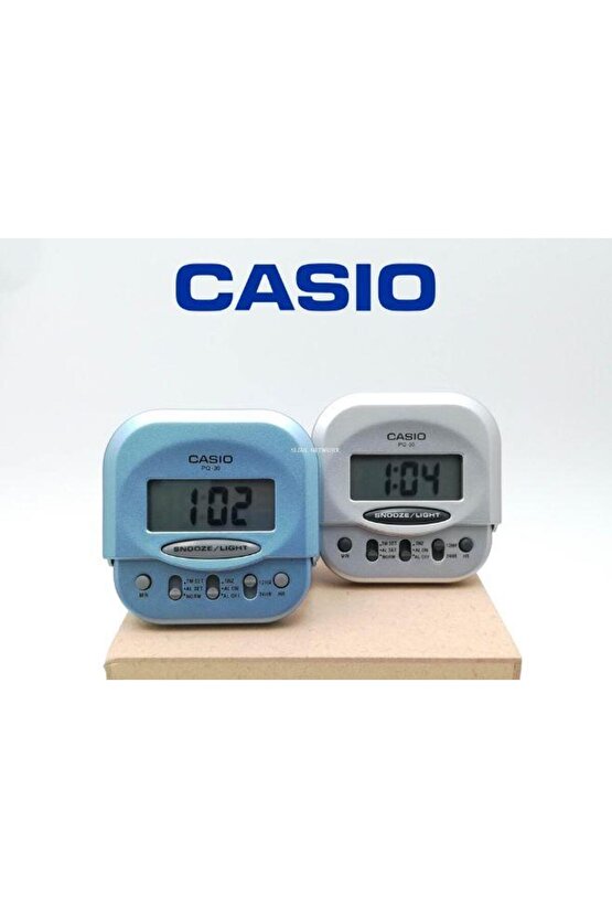 PQ-30-8DF Alarmlı Led Masa Saati