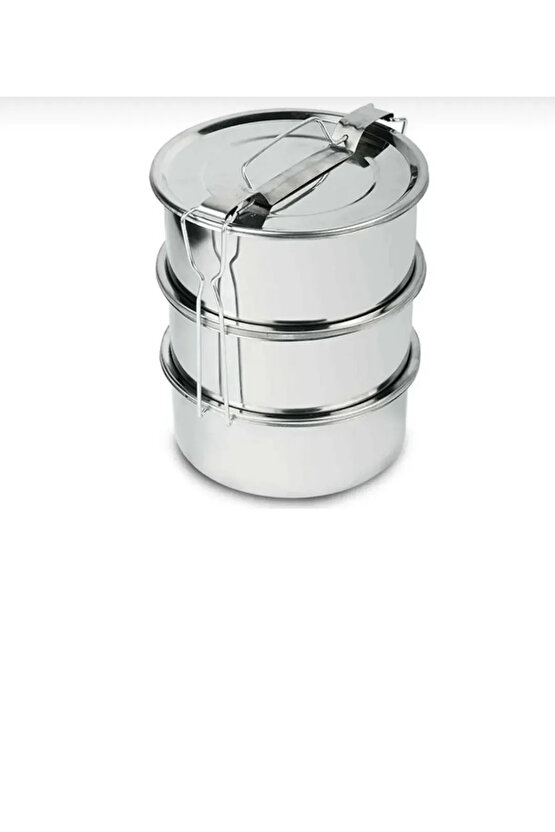 İki Kişilik Sefer Tası 3’lü 14 cm Genişlik 6 cm Yükseklik