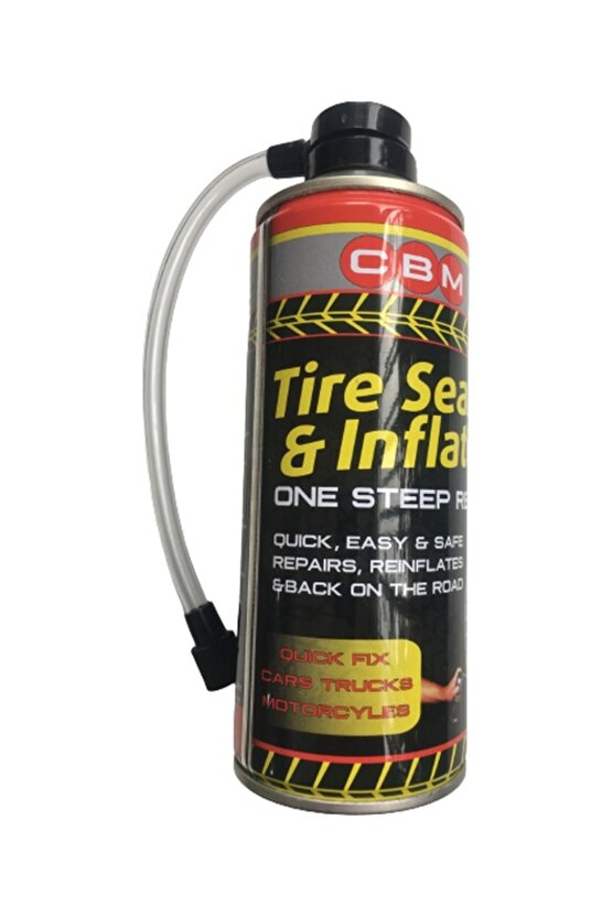 Araç Oto Motosiklet Lastik Onarıcı Tamir Edici Şişirici Sprey Lastik Tamir Kiti 400ML 12Lİ