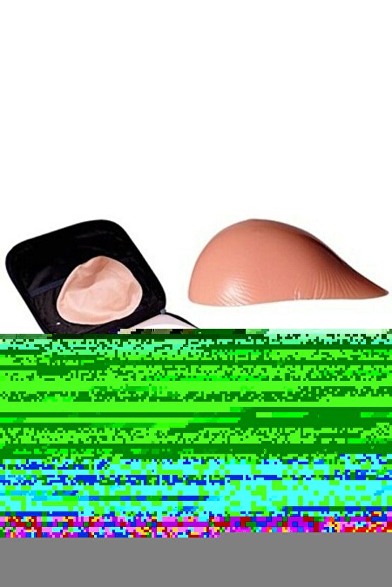 Lüks Silikon Protez Göğüs Meme Protezi (OVAL - SİMETRİK) Çantalı Kılıflı