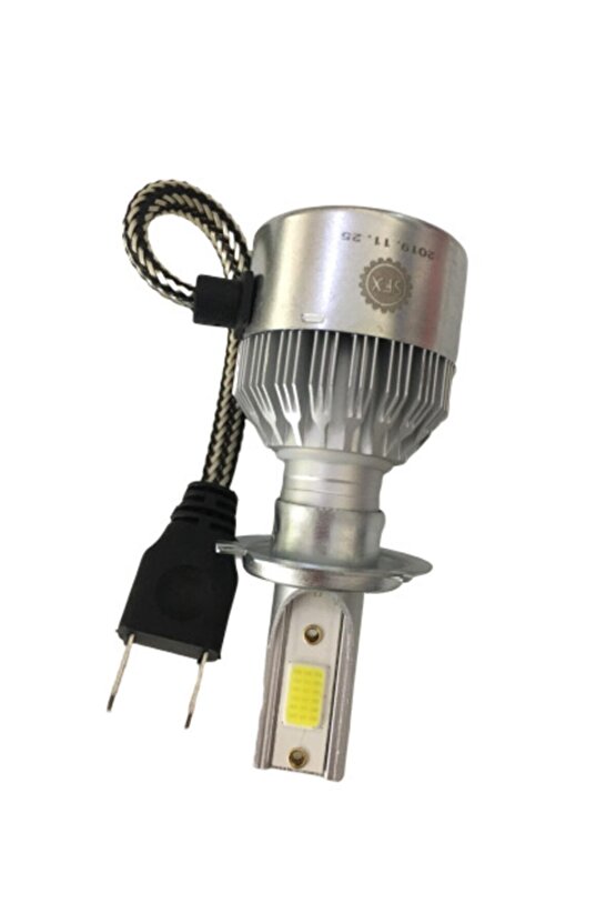 Sfx H-7 Zenon Led Fanlı Ampul Motosiklet Far Ampulu Honda Yamaha Suzuki Kawasaki