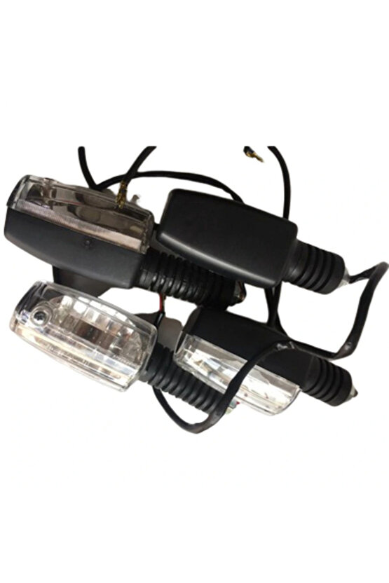 Ybrcg 4 Lü Beyaz Camlı Sinyal Lambası Ampullu