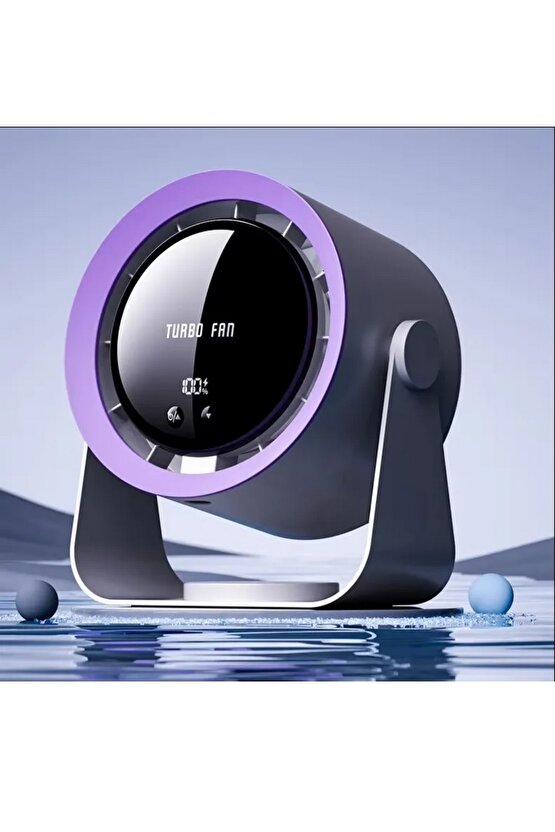 ŞARJLI MASAÜSTÜ FAN MİNİ KLİMA LED EKRANLI VANTİLATÖR EV OFİS İÇİN SERİNLETİCİ FAN 2025 YENİ MODEL