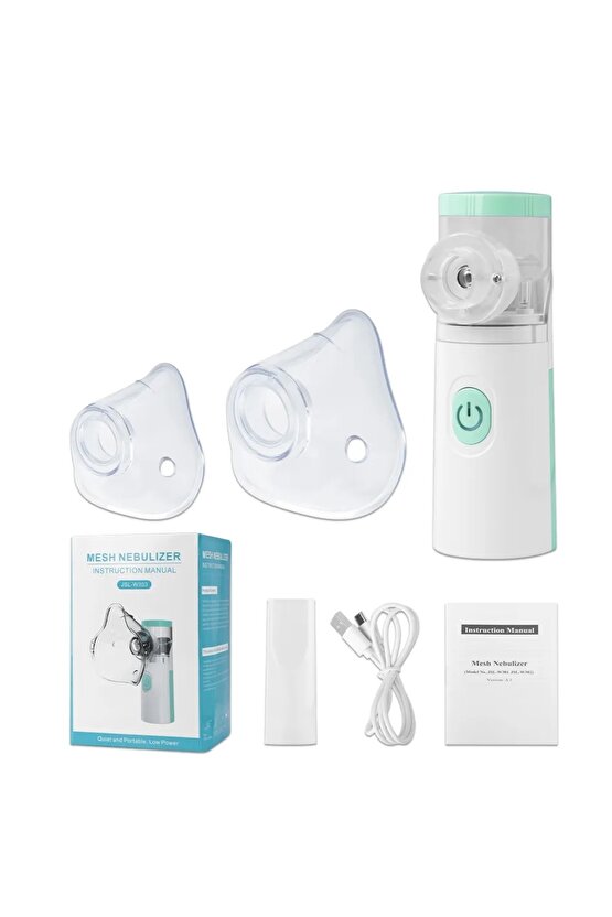 TAŞINABİLİR MESH NEBÜZLİZATÖR HAVA BUHAR CİHAZI YETİŞKİN VE ÇOCUKLAR İÇİN SESSİZ HAVA MAKİNESİ