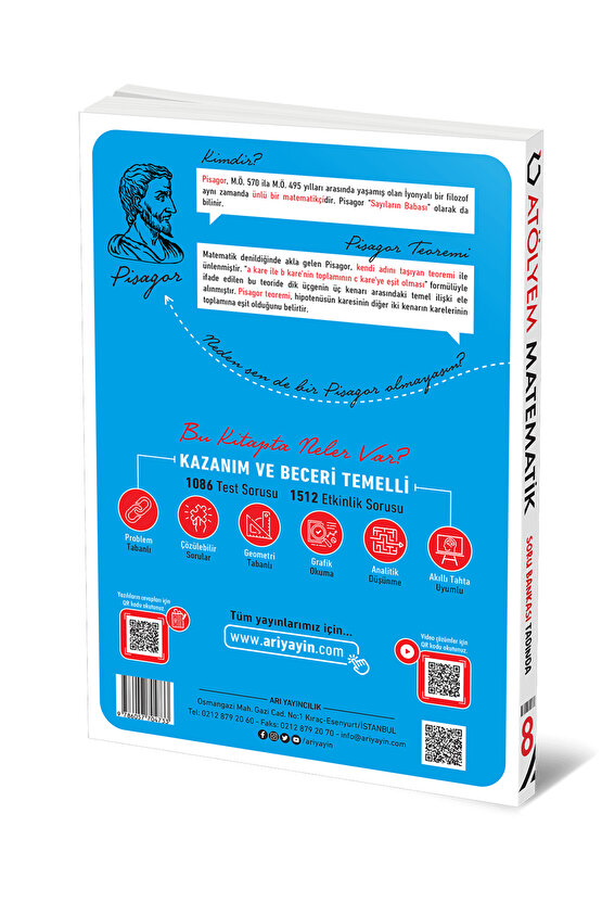Arı Yayınları 8. Sınıf Matemito Matematik Atölyem 2024