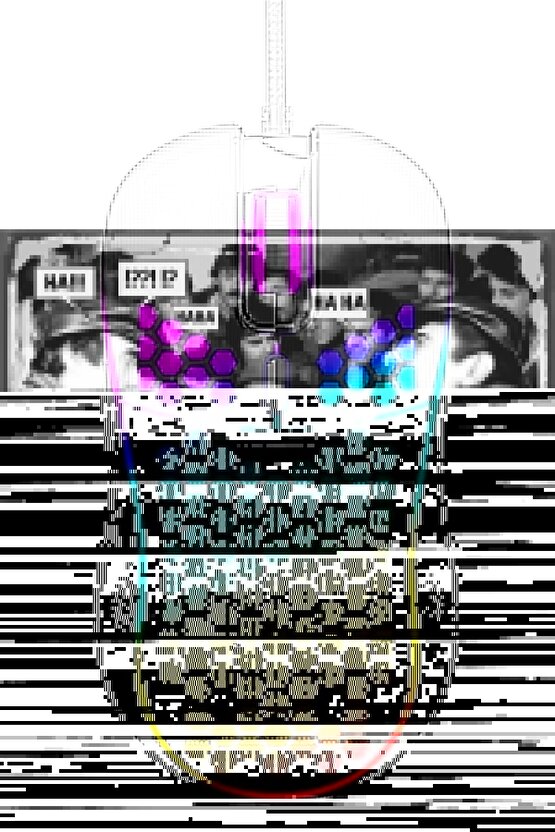 Rgb Led Işıklı Oyuncu Mouse Gaming 800-2400 Dpi 0 Oyun Mouse Mat Siyah