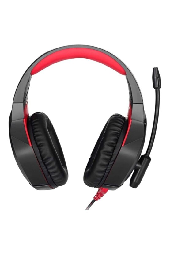 Profesyonel Led Işıklı Mikrofonlu Oyuncu Kulaklığı Pctvps4telefon Uyumlu Gaming Headphone