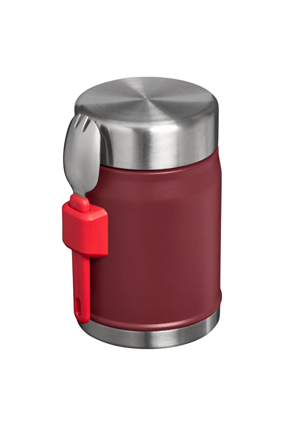 The Legendary Food Jar + Spork .4L  14oz Cranberry Yemek Termosu