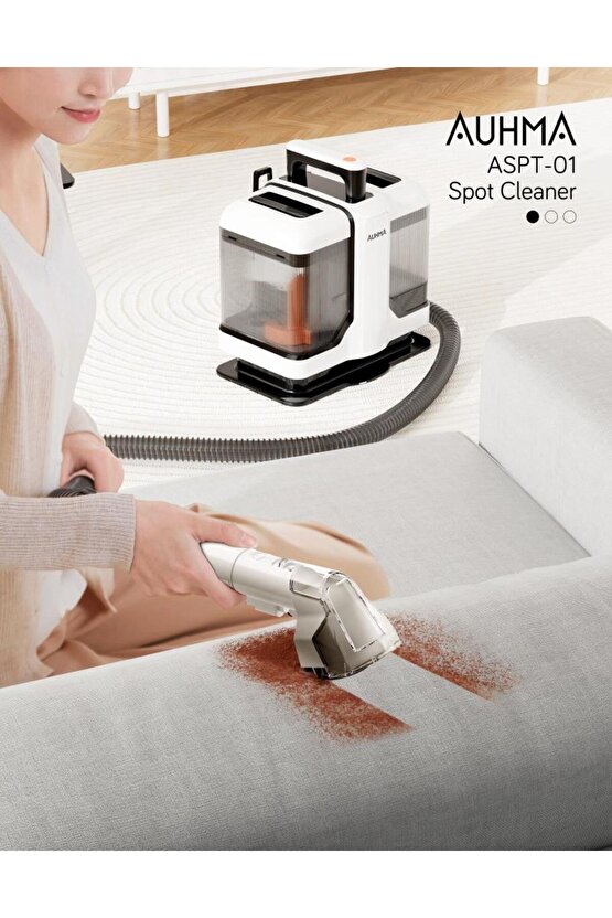 Çift Hazneli Koltuk Ve Halı Yıkama Makinesi Beyaz ASPT-01